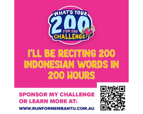 200 Indonesian Words